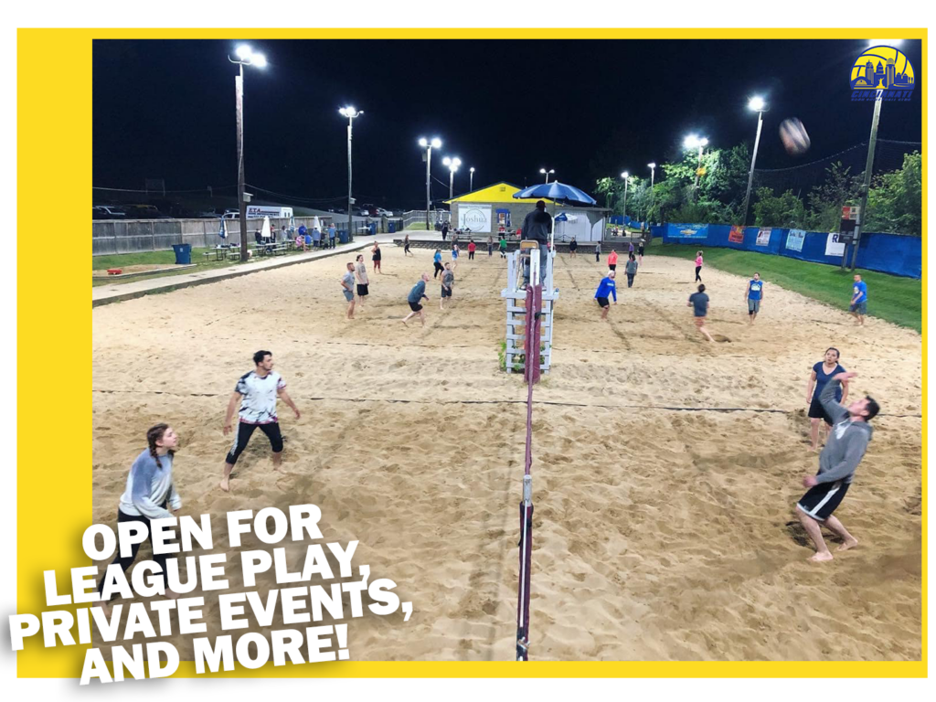 Home Cincinnati Sand Sand Volleyball Leagues